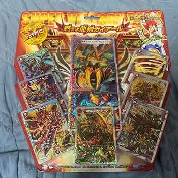 デュエルマスターズ　スーパービクトリーデッキ　燃えよ龍剣ガイアール　未開封 Amazon.co.jp: デュエル・マスターズ DMD-18 TCG スーパーV